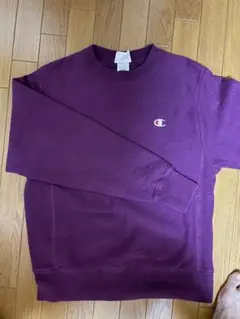 【champion】スウェットシャツ パープル