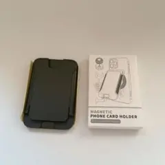 MagSafe対応 強力磁石3500Gs カード＆スタンド機能付き！