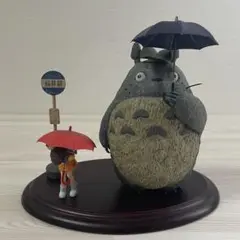 となりのトトロ　バス停トトロ　ジブリ　コミニカ　希少フィギュア　外箱付　即購入⭕️ ジブリ となりのトトロ バス停トトロ コミニカ フィギュア 2006