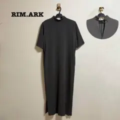 極美品 RIM.ARK Back v neck OP バックVネックワンピース