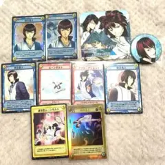 テニスの王子様　向日岳人　忍足侑士　原作絵　TCG 缶バッジ　コースター　非売品