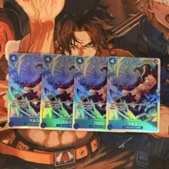 マルコ SR 4枚セット プレミアムブースター ワンピースカード ワンピカード