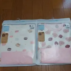 90cm 半袖パジャマ 2点セット　腹巻きつき