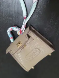 マリベル マイクロミニバッグ キャレドショコラ グレージュ