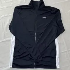 ［FILA］フィラメンズジップアップラッシュガードUV アウトドアマリンスポーツ