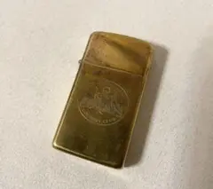 ZIPPO ダブルイヤー ソリッドブラス スリム SOLID BRASS