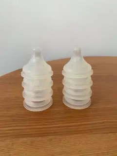 母乳実感　哺乳瓶用乳首 L LL 4個ずつ