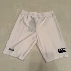 canterbury ラガーパンツ ホワイト XL 未使用保管品 ハーフパンツ