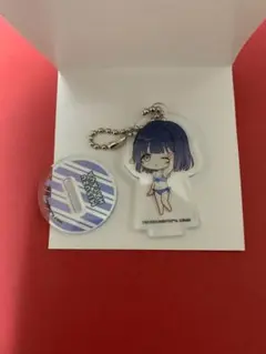 学園アイドルマスター　スイパラ　海の家　アクリルスタンドキーホルダー　秦谷美鈴