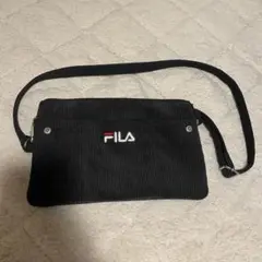 FILA コーデュロイ サコッシュ