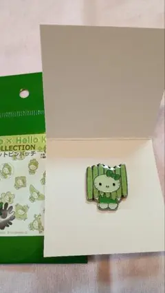 藻キティ　ピンバッチ　万博