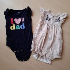 ロンパース　2枚