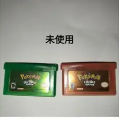 ゲームボーイアドバンスソフト　ポケモン　 エメラルド　ファイアーレッド新品