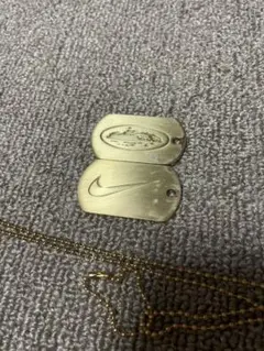 corteiz × nike ドッグタグネックレス