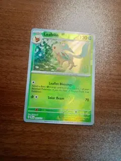 ポケモンカード　ポケカ　リーフィア　モンスターボールミラー　プロモ　 英語版
