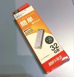 バッファロー(Buffalo)USBメモリ RUF3-K32GB-WH 32GB