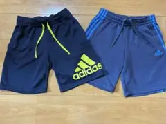 adidas 《2枚セット》アディダスハーフパンツ サイズ160