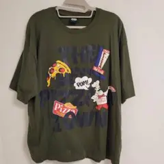 ２３日限定価格！！ロデオクラウンズワイドボウル ピザモチーフ Tシャツ