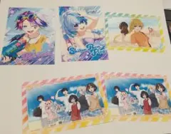 全力回避フラグちゃん　ブロマイド　5枚セット