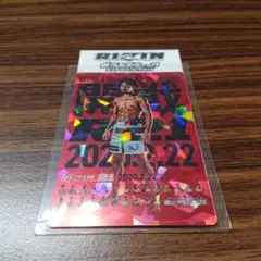 RIZIN ポテトスティック ポスターカードコレクション No.08 朝倉未来