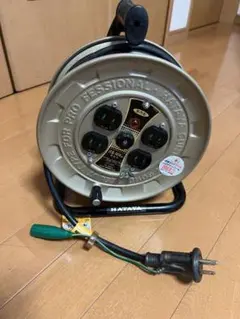 ハタヤリミテッド 温度センサー付コードリールアース付 JT3101KS