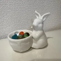 うさぎ 置物 陶器