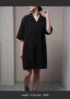 【lawgly】ルースビッグ ポケット ロンパース