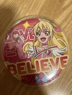 ドキドキプリキュア　トゥインクル缶バッジ　キュアハート　相田マナ