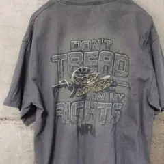 DELTA 古着 NRA DON'T TREAD ON MY RIGHTS