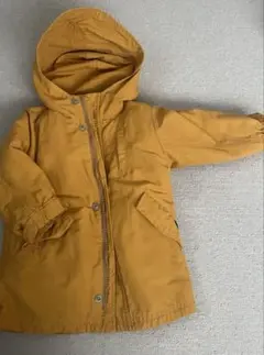 イエロー　フリース付きジャケット 90cm