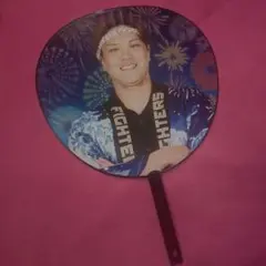 日本ハムファイターズ 超夏男 ジャンボうちわ 伏見寅威選手