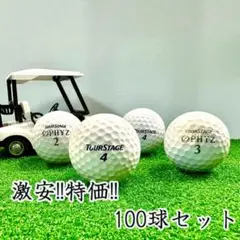 401・ロストボール ツアーステージ ホワイト 100球 B