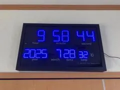 HOUSE USE PRODUCTS デジタル時計 BLUE LED