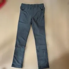 カーキ　スキニー　ストレッチ　微裏起毛　パンツ 120 1回のみ着用