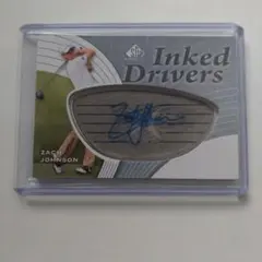 2012 SP game used golf Zach Johnson