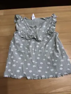 激安品⭐︎ノースリーブ　ズボン　上下セット　90cm 花柄　ベビー　キッズ　H＆M