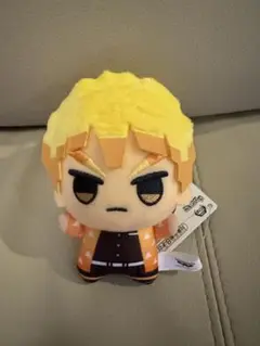 【新品 美品】鬼滅の刃 我妻善逸 ぬいぐるみ ちびぐるみ