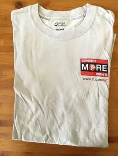 古着アメカジUSACONNECT MORE Tシャツ グレー
