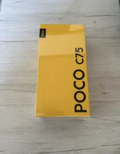 poco c75 6gb +128gb black 新品未開封