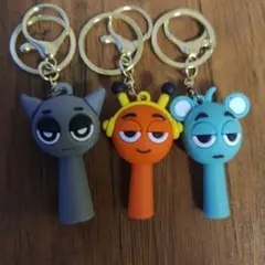 スプランキー　キーホルダー　3個セット