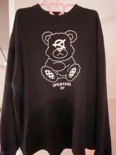 OY クマ刺繍 ホワイトスウェット 2025年最新】oy トレーナー くまの人気アイテム - メルカリ