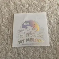 ♪ マツキヨ ホログラムクリアステッカー マイメロディ ♪