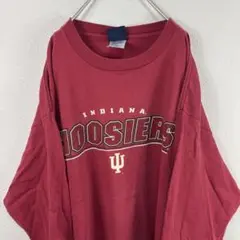 USA古着 indiana hoosiers 長袖Tシャツ ロンT プロチーム