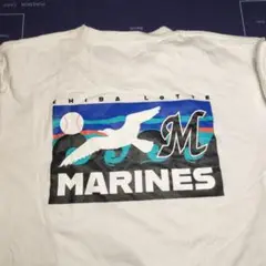 千葉ロッテマリーンズ　Lサイズ　CHIBA LOTTE MARINES Tシャツ