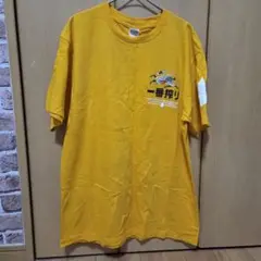 キリン　一番搾り　非売品　ロゴ入り　黄色　半袖Ｔシャツ　サイズＬ