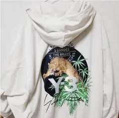 入手困難 Y-3 ZIP HOODE LEO 刺繍ロゴ ジップフーディーレオ