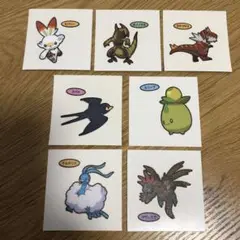 ポケモンパンシール 7枚セット 新品未使用②