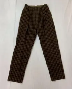 beautyu0026youth UNITED ARROWS チェック タックパンツ S