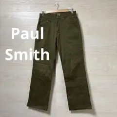Paul Smith★チノパン オリーブ カーキ シンプル 無地 ストレッチ