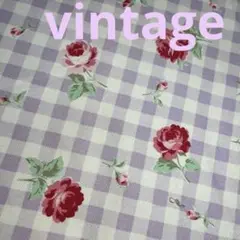 ルシアン　綿生地　キャンパス　薔薇　ノアゼットメアリーローズ　セミビンテージ